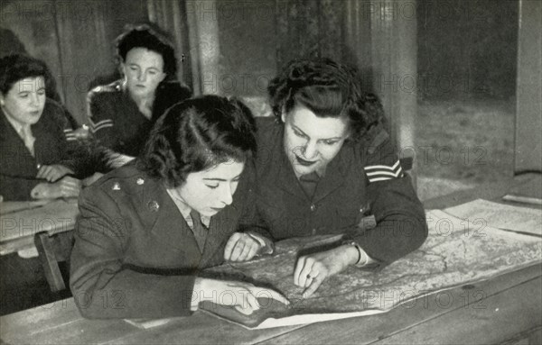 'Training to be an A.T.S. Officer - April, 1945', 1947. Creator: Unknown.