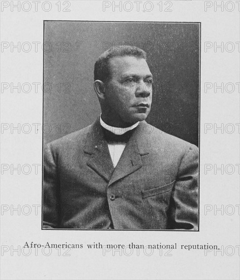 Afro-Americans with more than national reputation, 1916. Creator: Unknown.