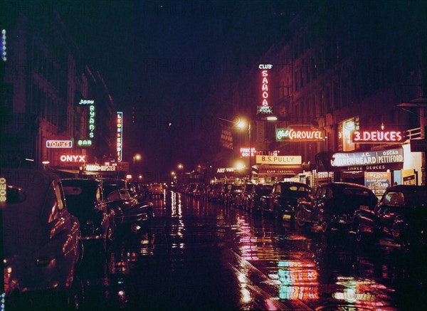 52nd Street, New York, N.Y., ca. July 1948. Creator: William Paul Gottlieb.