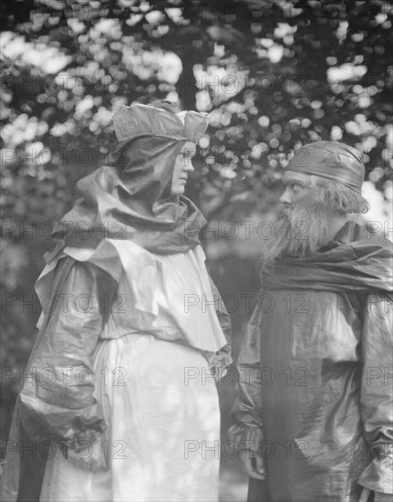 Theatrical performance at Dongan Hall, 1921 May 27. Creator: Arnold Genthe.