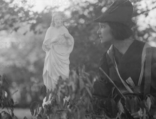 Theatrical performance at Dongan Hall, 1921 May 27. Creator: Arnold Genthe.