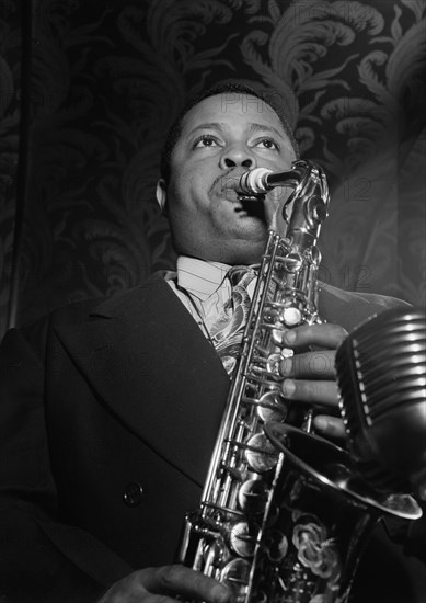 Portrait of Tab Smith, New York, N.Y., 1946. Creator: William Paul Gottlieb.