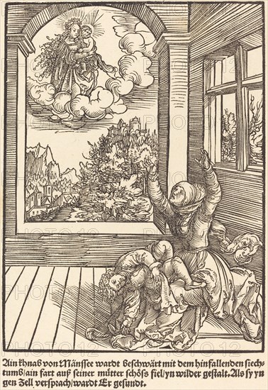 Ain khnab von Mansee wardt .., c. 1503. Creator: Master of the Legend Scenes.