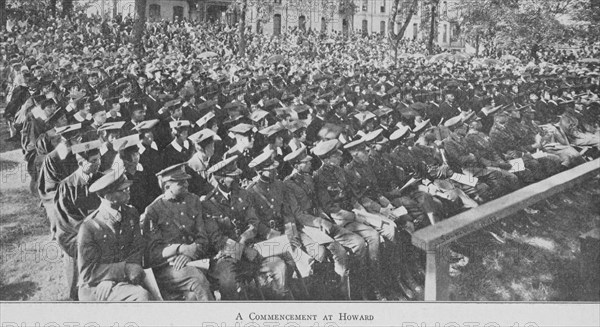 A Commencement- Day at Howard University, 1927. Creator: Addison N. Scurlock.