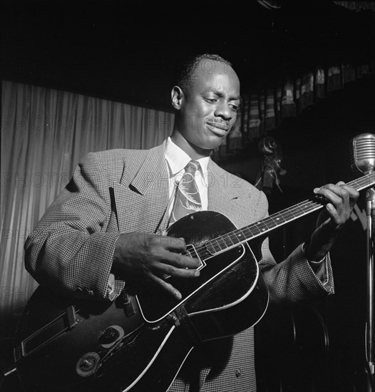 Portrait of Tiny Grimes, New York, N.Y., 1946. Creator: William Paul Gottlieb.