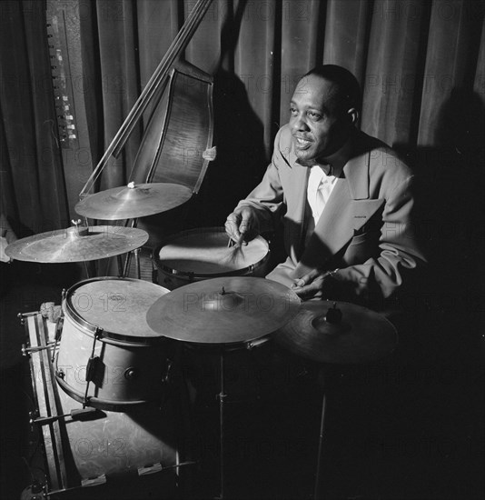 Portrait of Slick Jones, New York, N.Y., 1946. Creator: William Paul Gottlieb.