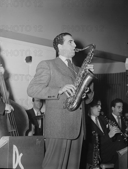 Portrait of Dick Stabile, New York, N.Y., 1946. Creator: William Paul Gottlieb.