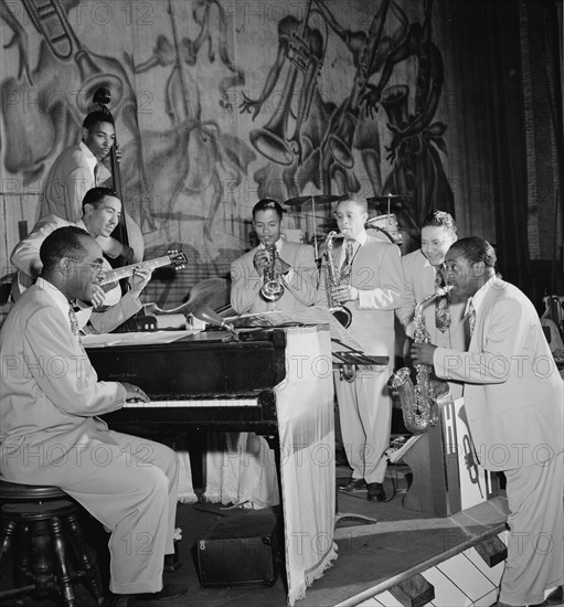 Portrait of Louis Jordan, New York, N.Y., 1946. Creator: William Paul Gottlieb.