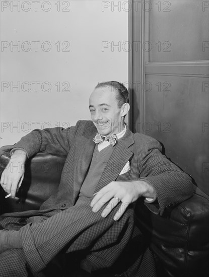 Portrait of Dave Lambert, New York, N.Y., 1946. Creator: William Paul Gottlieb.