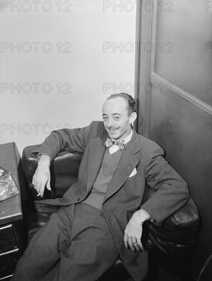 Portrait of Dave Lambert, New York, N.Y., 1946. Creator: William Paul Gottlieb.