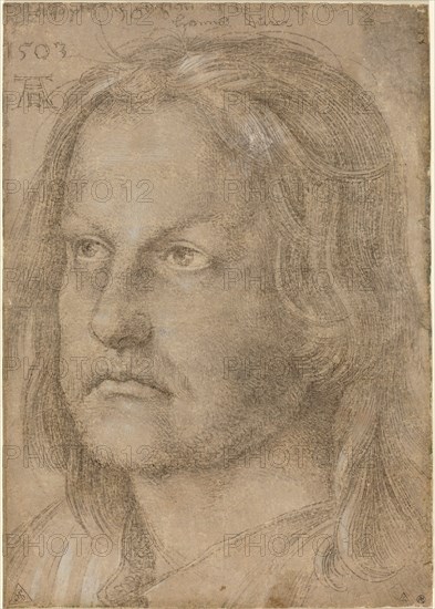 Hanns Dürer, Brother of Albrecht Dürer, probably 1510. Creator: Albrecht Durer.