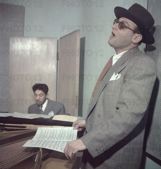 Portrait of Frankie Laine, New York, N.Y., 1946. Creator: William Paul Gottlieb.