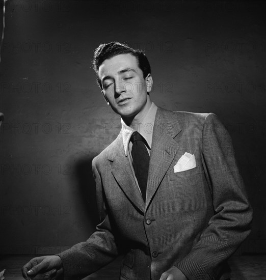 Portrait of Vic Damone, New York, N.Y.(?), 1938. Creator: William Paul Gottlieb.