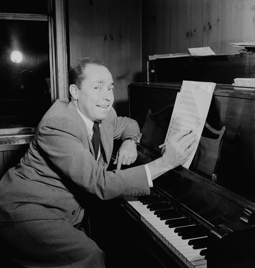 Portrait of Johnny Mercer, New York, N.Y., 1946. Creator: William Paul Gottlieb.