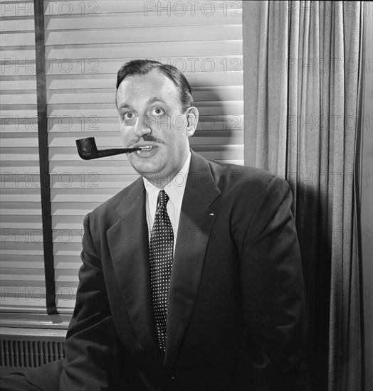 Portrait of Brick Fleagle, New York, N.Y., 1946. Creator: William Paul Gottlieb.