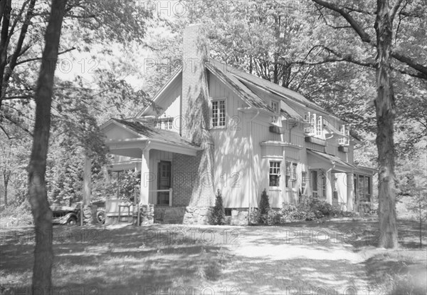 Rothbart, Albert, Mr., residence, between 1920 and 1935. Creator: Arnold Genthe.