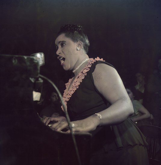 Portrait of Nellie Lutcher, New York, N.Y., 1946. Creator: William Paul Gottlieb.