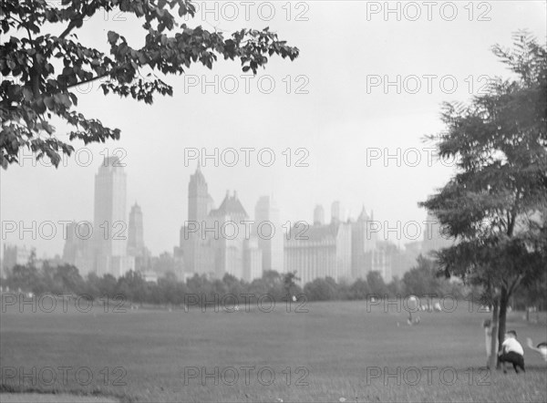 New York City views, Central Park, between 1931 and 1938. Creator: Arnold Genthe.