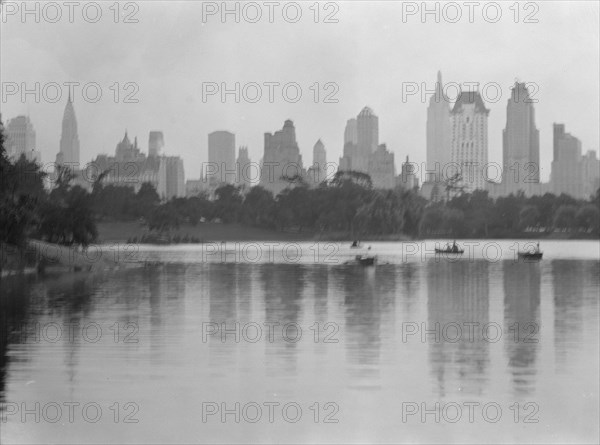 New York City views, Central Park, between 1931 and 1938. Creator: Arnold Genthe.