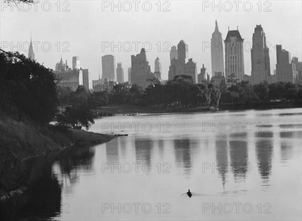 New York City views, Central Park, between 1931 and 1938. Creator: Arnold Genthe.