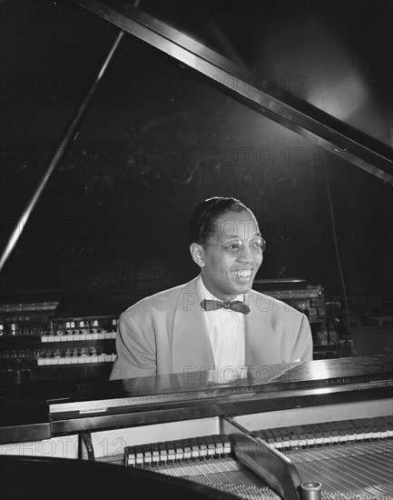 Portrait of Billy Taylor, New York, N.Y., ca. 1947. Creator: William Paul Gottlieb.