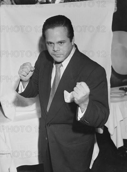 Portrait of Miquelito Valdez, New York, N.Y., 1946. Creator: William Paul Gottlieb.