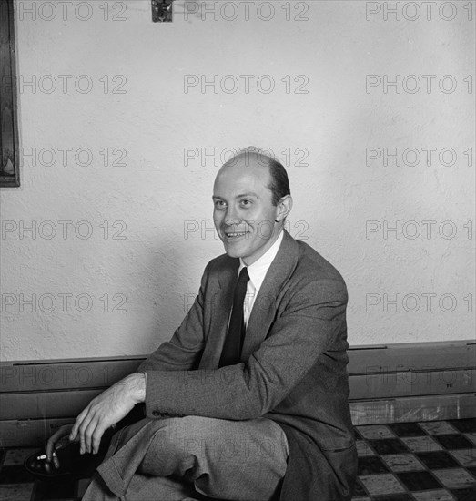 Portrait of John S. Wilson, New York, N.Y.(?), 1938. Creator: William Paul Gottlieb.