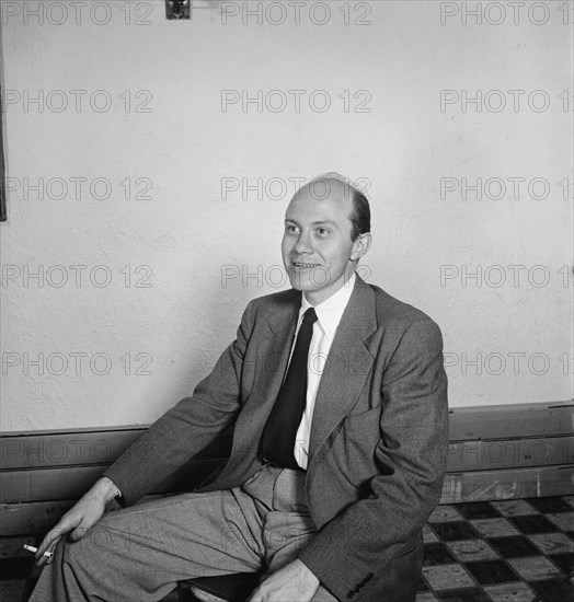 Portrait of John S. Wilson, New York, N.Y.(?), 1938. Creator: William Paul Gottlieb.