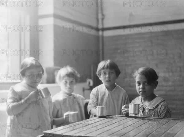 Jewish charities activities involving children, 1931 May 27. Creator: Arnold Genthe.