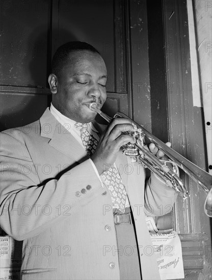 Portrait of Cootie Williams, New York, N.Y.(?), 1938. Creator: William Paul Gottlieb.