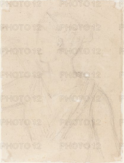 Study of the Statue of Diana in the Vatican [verso]. Creator: Benjamin Robert Haydon.