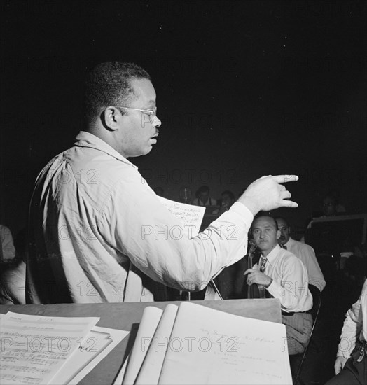 Portrait of Sy Oliver, New York, N.Y., ca. Sept. 1946. Creator: William Paul Gottlieb.