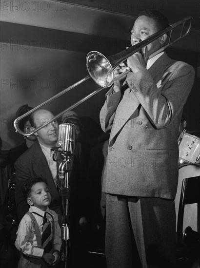 Portrait of Jay Higginbotham, New York, N.Y.(?), 1938. Creator: William Paul Gottlieb.