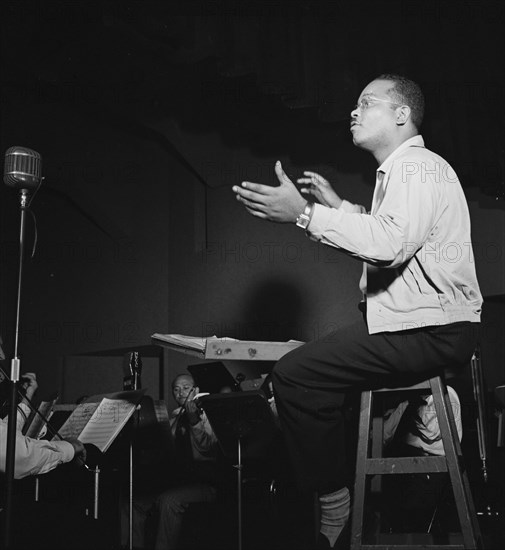 Portrait of Sy Oliver, New York, N.Y., ca. Sept. 1946. Creator: William Paul Gottlieb.