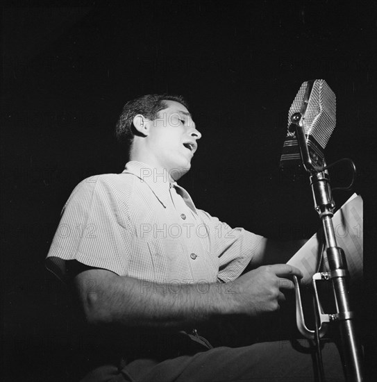 Portrait of Perry Como, New York, N.Y., ca. Oct. 1946. Creator: William Paul Gottlieb.