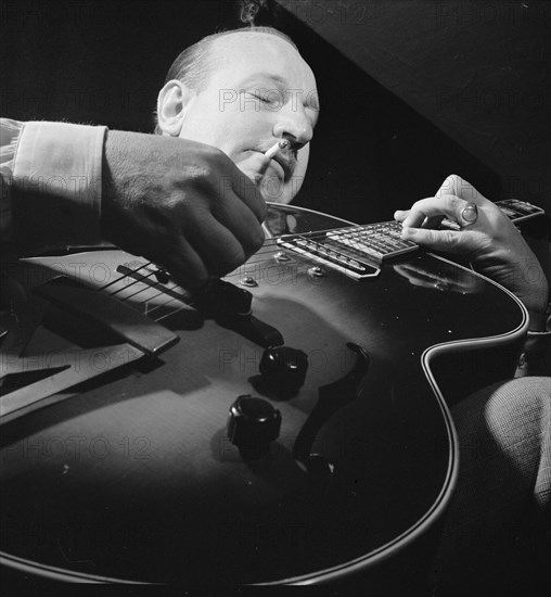 Portrait of Carl Kress, New York, N.Y., ca. June 1947. Creator: William Paul Gottlieb.