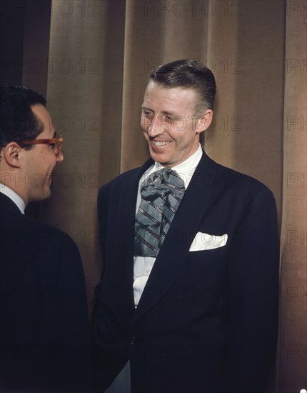 Portrait of Stan Kenton and Pete Rugolo, 1947 or 1948. Creator: William Paul Gottlieb.