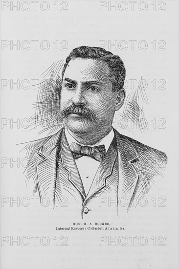 Hon. H.A. Rucker, Internal Revenue Collector, Atlanta, Ga., (1899?). Creator: Unknown.