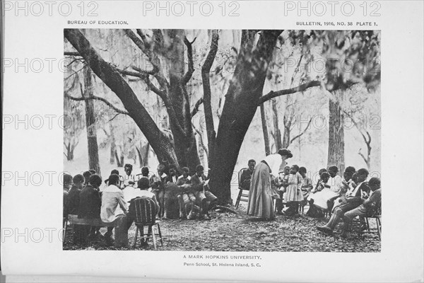 Mark Hopkins University; Penn School, St. Helena Island, S.C., 1917. Creator: Unknown.