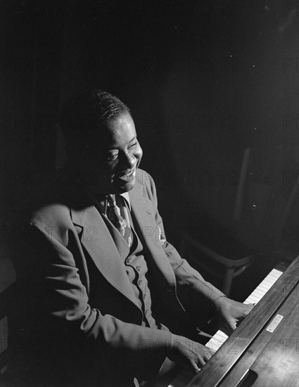 Portrait of Art Tatum, Rochester, N.Y.(?), ca. May 1946. Creator: William Paul Gottlieb.