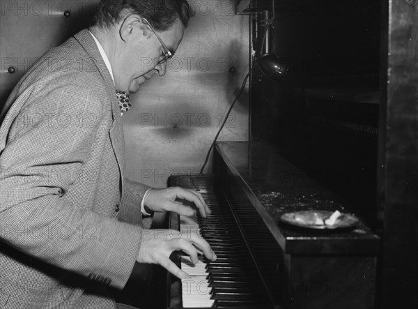 Portrait of Joe Sullivan, New York, N.Y., ca. Jan. 1947. Creator: William Paul Gottlieb.