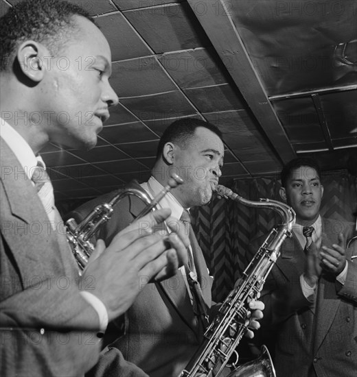 Portrait of Arnett Cobb, Downbeat, New York, N.Y., 1946. Creator: William Paul Gottlieb.