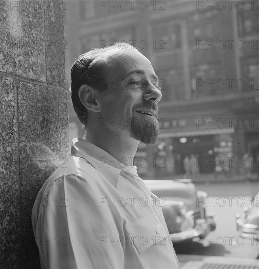 Portrait of Dave Lambert, New York, N.Y., ca. July 1947. Creator: William Paul Gottlieb.