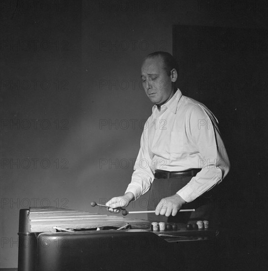 Portrait of Red Norvo, New York, N.Y.(?), ca. Feb. 1947. Creator: William Paul Gottlieb.