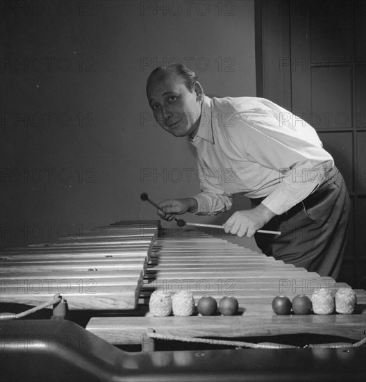 Portrait of Red Norvo, New York, N.Y.(?), ca. Feb. 1947. Creator: William Paul Gottlieb.