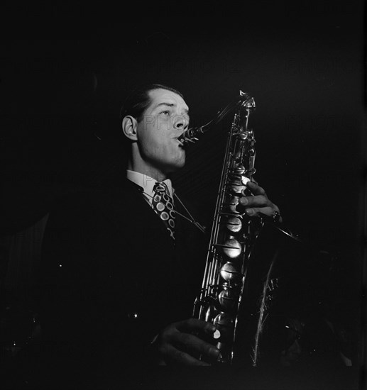 Portrait of Tex Beneke, New York, N.Y.(?), ca. Jan. 1947. Creator: William Paul Gottlieb.