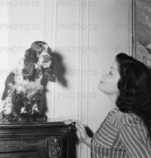 Portrait of Lilyann Carol, New York, N.Y., ca. Oct. 1946. Creator: William Paul Gottlieb.