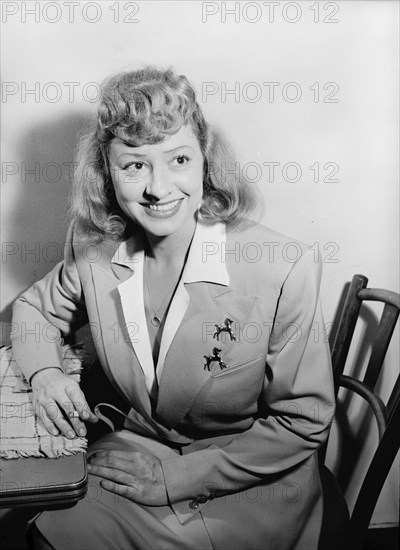 Portrait of Linda Keene, New York, N.Y.(?), ca. July 1946. Creator: William Paul Gottlieb.