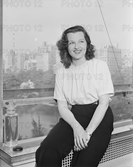 Portrait of Jo Stafford, New York, N.Y.(?), ca. July 1946. Creator: William Paul Gottlieb.