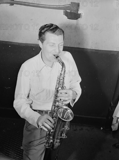 Portrait of Charlie Barnet, New York, N.Y., ca. Aug. 1946. Creator: William Paul Gottlieb.